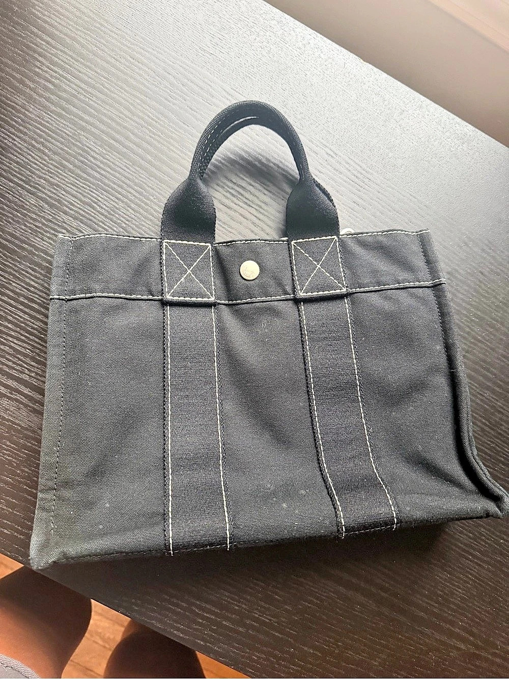 Hermès Fourre-Tout PM Tote Bag in Black